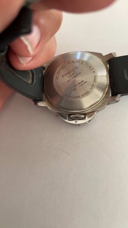 パネライ ルミノール 186（高級時計）の商品画像 - 査定依頼日：2026年2月23日 - 最高査定価格：510,000円