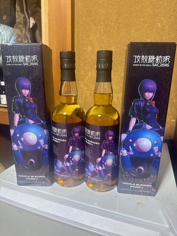 攻殻機動隊 SAC_2045 ワールドブレンデッド （お酒）の商品画像 - 査定依頼日：2025年8月22日 - 最高査定価格：4,000円