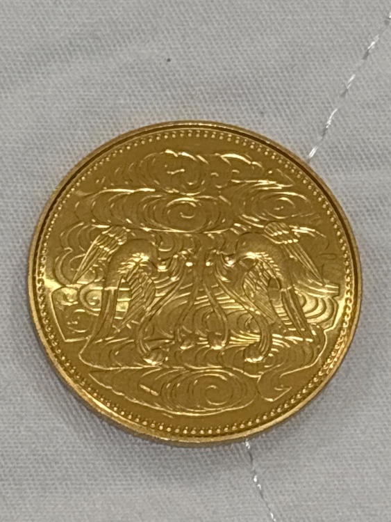 天皇御在位60年記念金貨（金・貴金属）の商品画像 - 査定依頼日：2026年8月20日 - 最高査定価格：100,000円