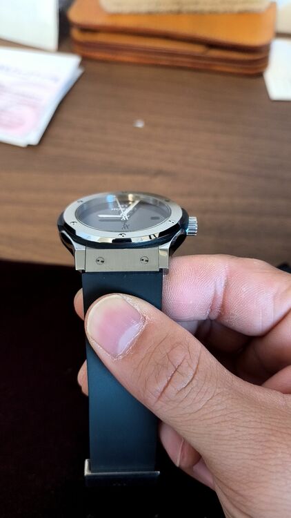 ウブロ クラシックフュージョン 542.NX.1270.RX.MDM（高級時計）の商品画像 - 査定依頼日：2025年9月27日 - 最高査定価格：535,000円