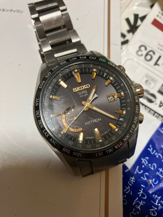 アストロン（高級時計）の商品画像 - 査定依頼日：2025年1月15日 - 最高査定価格：15,200円