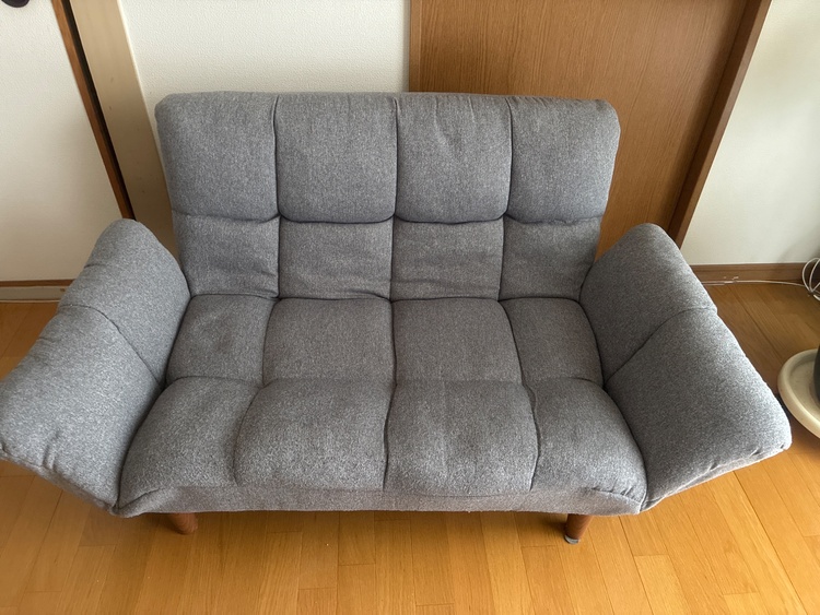 2人掛け用ソファーニトリ（家具・寝具）の商品画像 - 査定依頼日：2026年6月7日 - 最高査定価格：3,000円