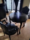 猫足家具数点･シングルベッド･6枚ドア冷蔵庫