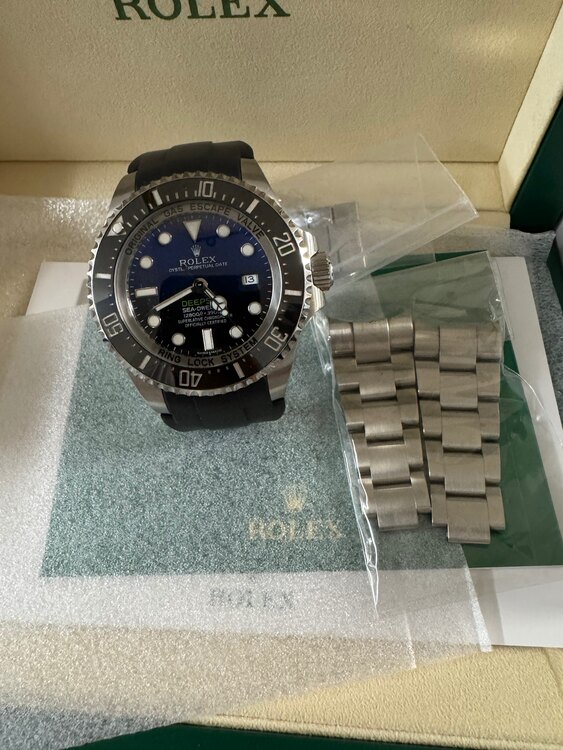 Dブルー（高級時計）の商品画像 - 査定依頼日：2025年5月26日 - 最高査定価格：1,550,000円