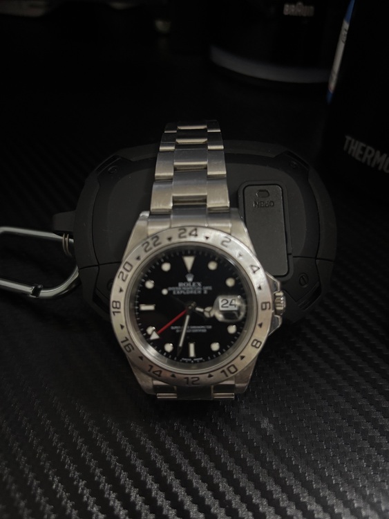 エクスプローラ2 黒文字盤（高級時計）の商品画像 - 査定依頼日：2025年7月31日 - 最高査定価格：1,000,000円