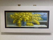 花の絵画（美術品・骨董品）の商品画像 - 査定依頼日：2026年9月1日 - 最高査定価格：3,000円