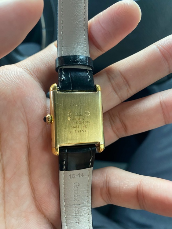 カルティエ タンク 609750（高級時計）の商品画像 - 査定依頼日：2025年11月8日 - 最高査定価格：450,000円