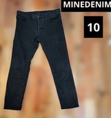 MINEDENIMブラックデニムサイズ10（古着・ファッション）の商品画像 - 査定依頼日：2026年1月23日 - 最高査定価格：100,000円