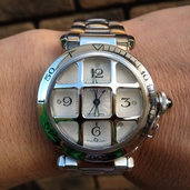 カルティエ パシャ W31059H（高級時計）の商品画像 - 査定依頼日：2026年4月11日 - 最高査定価格：400,000円