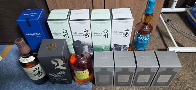 ウイスキー各種（お酒）の商品画像 - 査定依頼日：2026年9月12日 - 最高査定価格：999,999円