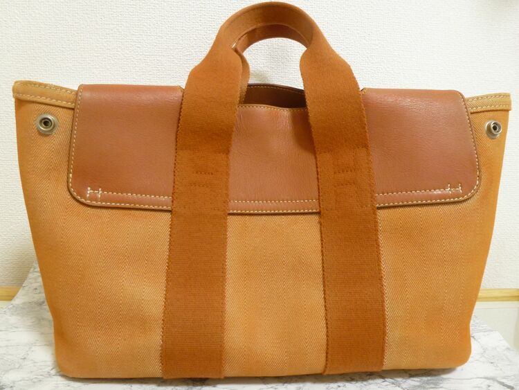 ヴァルパライソ PM トートバッグ　トワルシェブロン オレンジ レディース（ブランドバッグ）の商品画像 - 査定依頼日：2025年11月19日 - 最高査定価格：80,000円