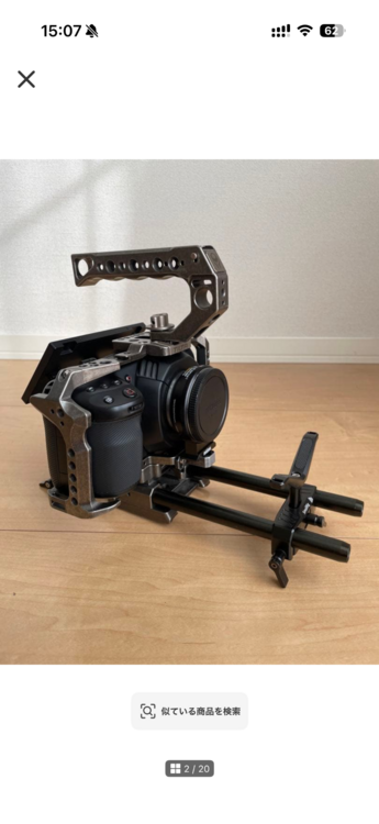 black Maigic polket cinema camera 4k（カメラ）の商品画像 - 査定依頼日：2026年6月21日 - 最高査定価格：40,000円