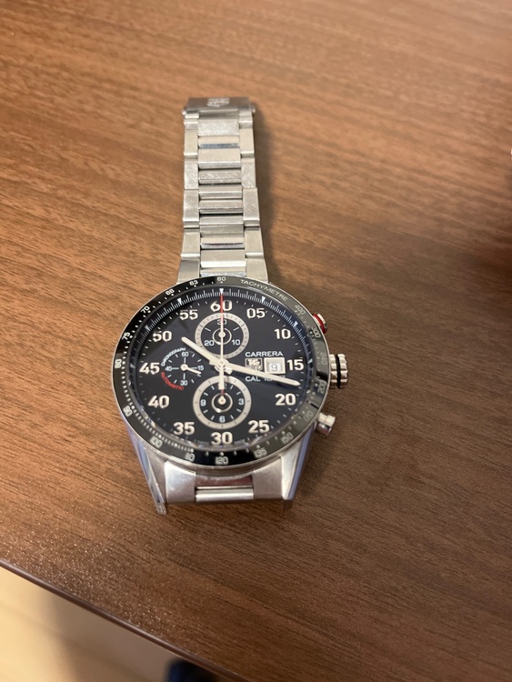 タグホイヤー カレラ CAR2A10-（高級時計）の商品画像 - 査定依頼日：2025年6月29日 - 最高査定価格：190,000円