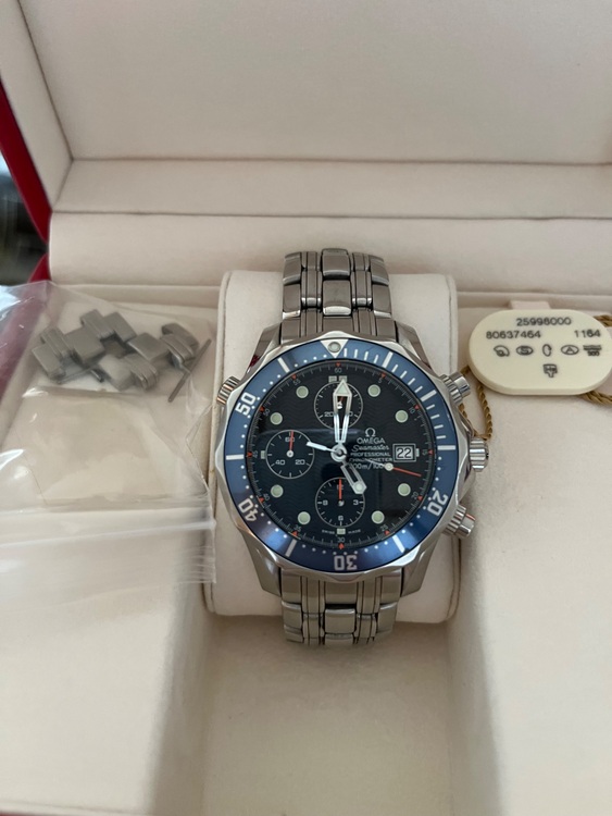 オメガ シーマスター 25998000（高級時計）の商品画像 - 査定依頼日：2025年9月24日 - 最高査定価格：340,000円