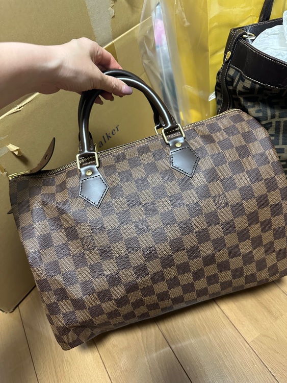ダミエ　ボストンバッグ（ブランドバッグ）の商品画像 - 査定依頼日：2025年6月14日 - 最高査定価格：110,000円