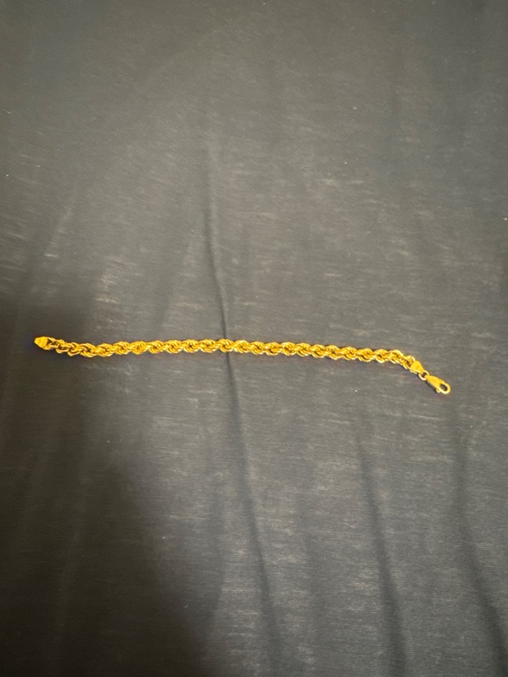 ブレスレット（金・貴金属）の商品画像 - 査定依頼日：2025年9月17日 - 最高査定価格：130,000円