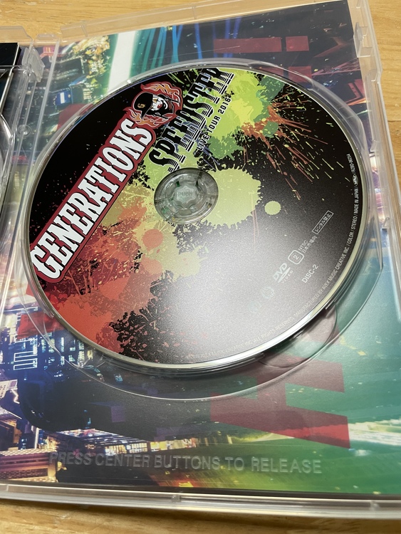 Generations SPEEDSTAR LIVE tour 2016（CD・DVD）の商品画像 - 査定依頼日：2022年1月19日