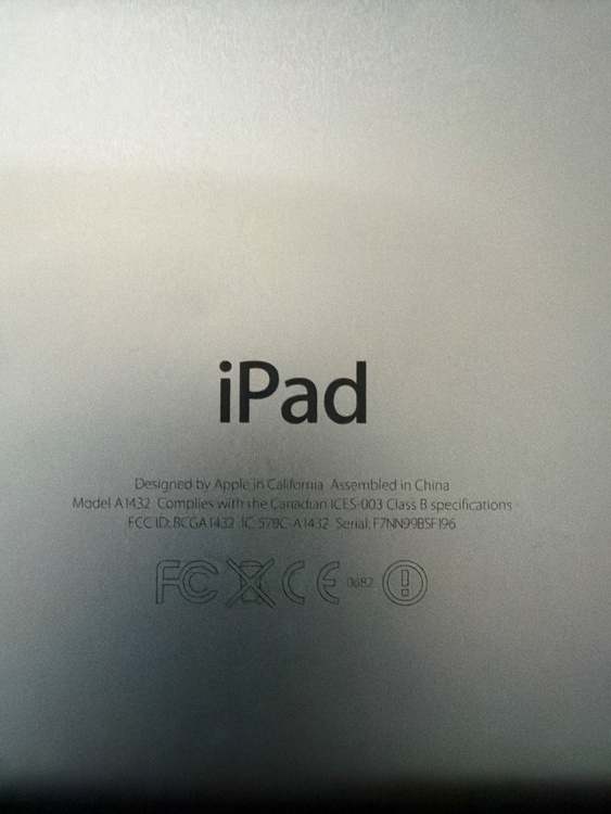 iPad第一世代（PC・タブレット）の商品画像 - 査定依頼日：2026年10月3日 - 最高査定価格：100,000円
