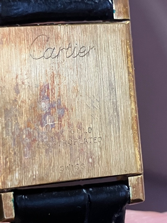 カルティエタンク（高級時計）の商品画像 - 査定依頼日：2025年7月27日 - 最高査定価格：80,000円