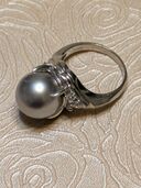 真珠プラチナリング（Pt900）の商品画像 - 美品 - 査定完了日：2025.12.02 - 最高査定価格：100,000円