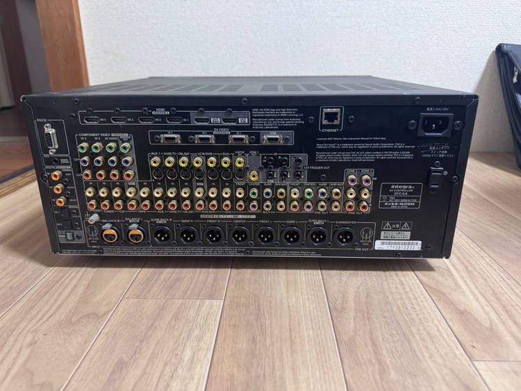 Integra AVアンプ DTC- 9.8リモコン マイク ケーブルセット（CD・DVD）の商品画像 - 査定依頼日：2026年2月25日 - 最高査定価格：5,000円