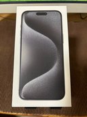 iPhone 15 Pro Max 1TB ブラックチタニウム　未開封（スマホ）の商品画像 - 査定依頼日：2023年10月8日 - 最高査定価格：208,500円