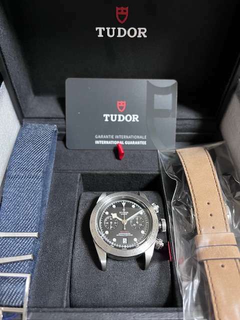 チューダー ブラックベイ 79350（高級時計）の商品画像 - 査定依頼日：2025年2月7日 - 最高査定価格：420,000円