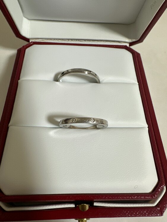 カルティエ指輪　裏に名前等は入ってません（金・貴金属）の商品画像 - 査定依頼日：2023年12月14日 - 最高査定価格：60,000円