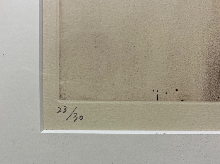 山本容子作品　エッフェルタワー（美術品・骨董品）の商品画像 - 査定依頼日：2026年3月26日 - 最高査定価格：2,000円