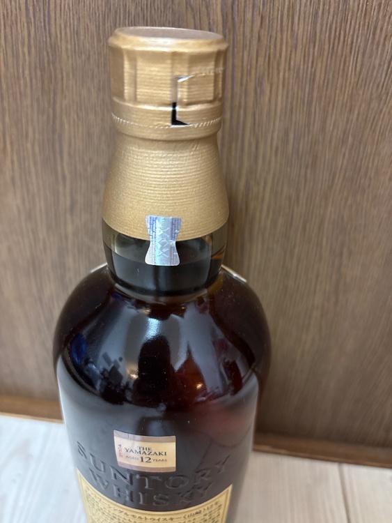 ウイスキー サントリー山崎 （お酒）の商品画像 - 査定依頼日：2026年4月14日 - 最高査定価格：19,500円