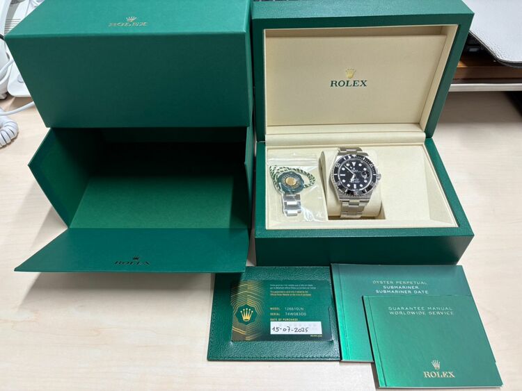 ロレックス サブマリーナー 126610L（高級時計）の商品画像 - 査定依頼日：2025年11月29日 - 最高査定価格：2,280,000円