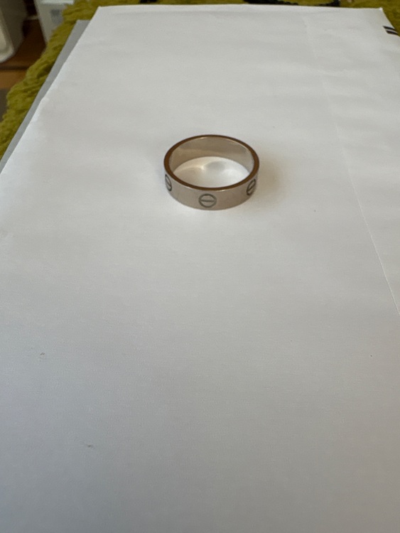 カルティエk18WGラブリング　7g（金・貴金属）の商品画像 - 査定依頼日：2025年9月7日 - 最高査定価格：100,000円