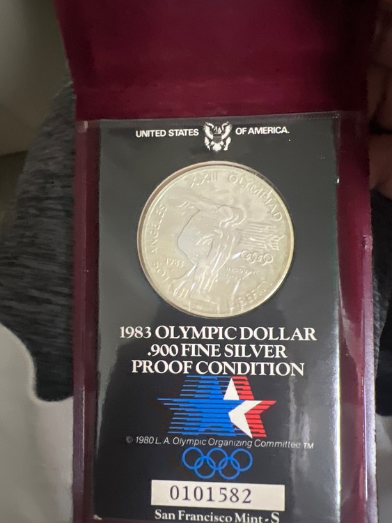 1983年ロサンゼルスオリンピック記念銀貨（金・貴金属）の商品画像 - 査定依頼日：2026年7月13日 - 最高査定価格：5,000円