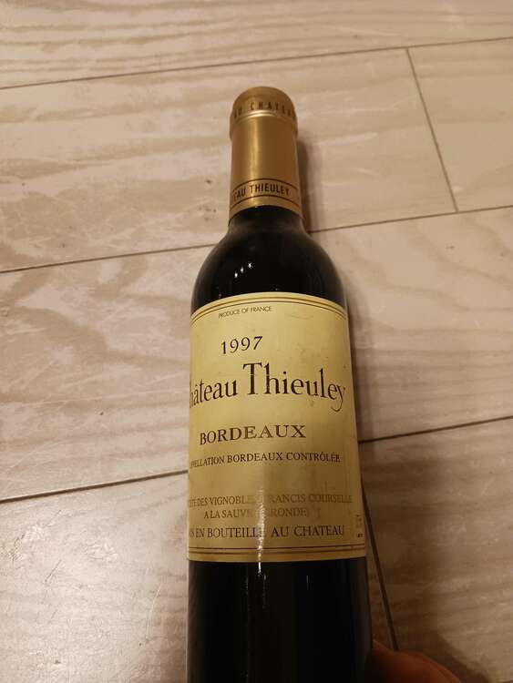 シャトー　ティユリ－1997（お酒）の商品画像 - 査定依頼日：2025年4月21日 - 最高査定価格：100円