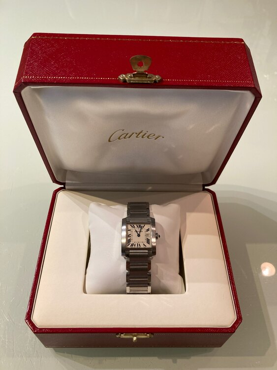 カルティエ タンク W51011Q（高級時計）の商品画像 - 査定依頼日：2025年3月24日 - 最高査定価格：280,000円