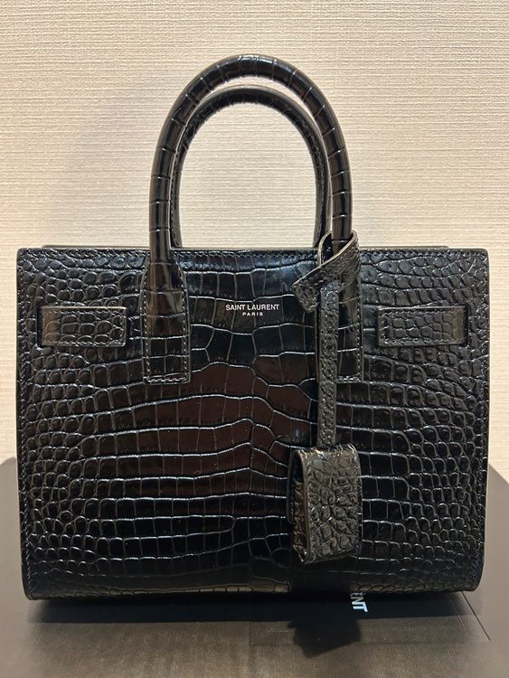 サックドジュールナノ　クロコ（ブランドバッグ）の商品画像 - 査定依頼日：2026年1月10日 - 最高査定価格：50,000円