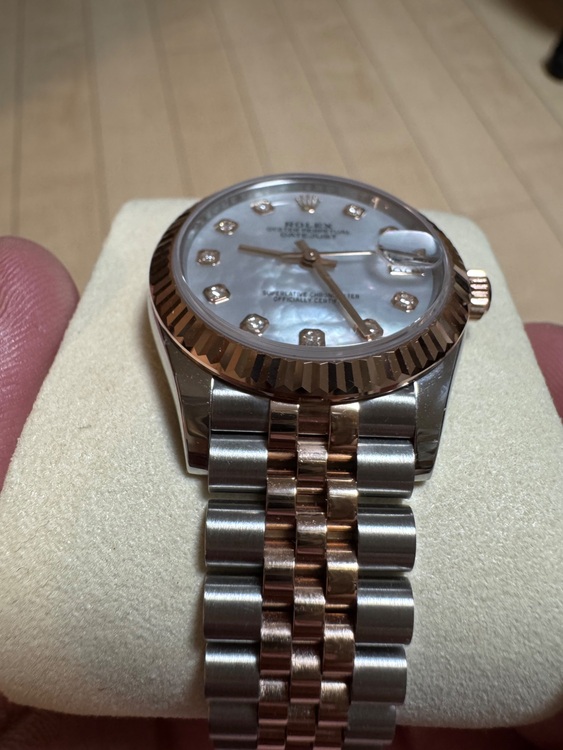 ロレックスデイトジャスト31mm（高級時計）の商品画像 - 査定依頼日：2025年6月21日 - 最高査定価格：2,750,000円