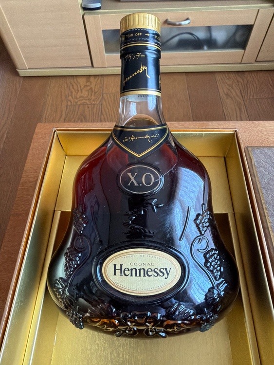 Hennessy cognac xo（お酒）の商品画像 - 査定依頼日：2026年5月18日 - 最高査定価格：18,500円