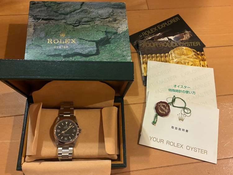 ロレックス エクスプローラー 14270（高級時計）の商品画像 - 査定依頼日：2025年9月30日 - 最高査定価格：920,000円