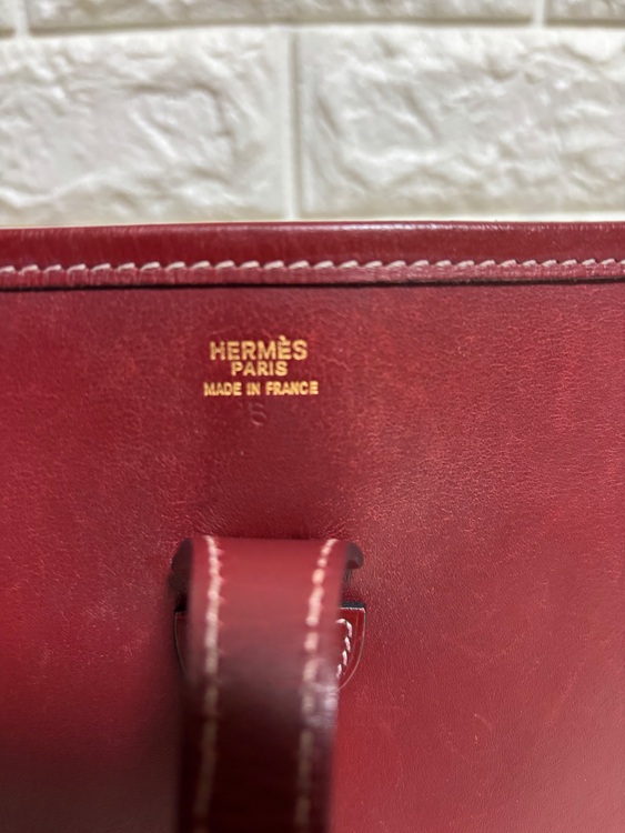 エルメス エブリン1ＰＭ ボックスカーフ ルージュアッシュ □D刻印（ブランドバッグ）の商品画像 - 査定依頼日：2025年11月21日