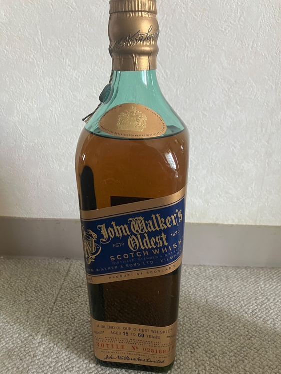 ウイスキー ジョニーウォーカー （お酒）の商品画像 - 査定依頼日：2026年4月27日 - 最高査定価格：30,000円