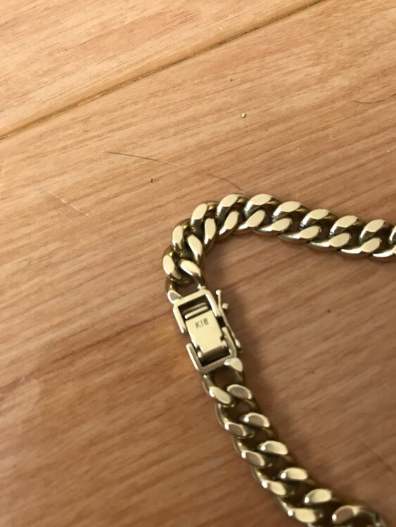 K18  ブレスレット（金・貴金属）の商品画像 - 査定依頼日：2025年3月31日 - 最高査定価格：400,000円
