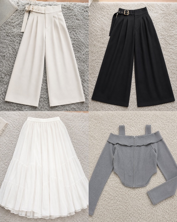 レディースファッション まとめ売り 4点（&.NOSTALGIA・GRL・Belle vintage）（古着・ファッション）の商品画像 - 査定依頼日：2026年7月13日 - 最高査定価格：1,200円