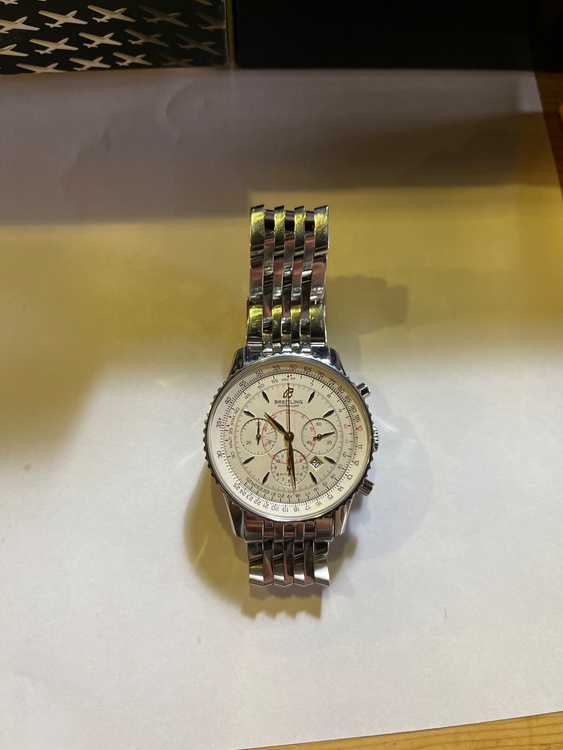 ブライトリング モンブリラン A417G34NP（高級時計）の商品画像 - 査定依頼日：2026年1月24日 - 最高査定価格：450,000円