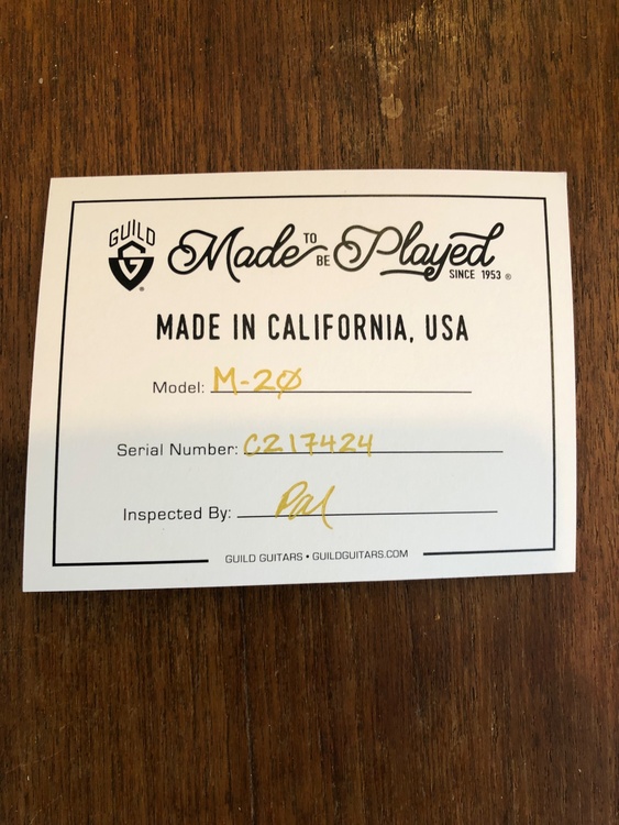 M-20 California USA（ピアノ・楽器・PA機材）の商品画像 - 査定依頼日：2026年2月22日 - 最高査定価格：150,000円