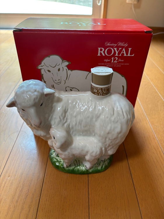 サントリーローヤル12年干支ボトル（お酒）の商品画像 - 査定依頼日：2025年6月22日 - 最高査定価格：1,500円