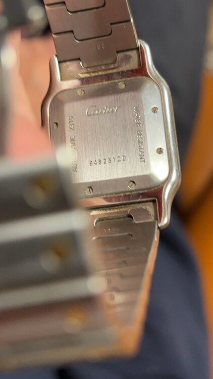カルティエ サントス （高級時計）の商品画像 - 査定依頼日：2025年4月20日 - 最高査定価格：500,000円
