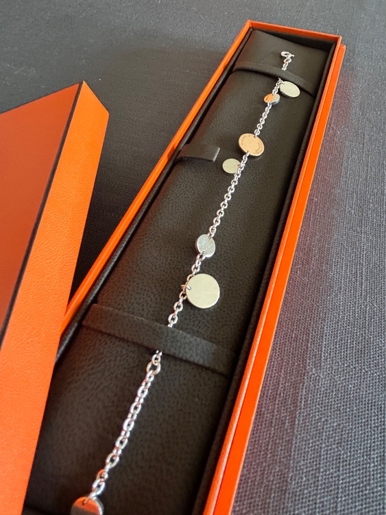 エルメスブレスレット　エクスリブリス（金・貴金属）の商品画像 - 査定依頼日：2025年9月6日 - 最高査定価格：50,000円