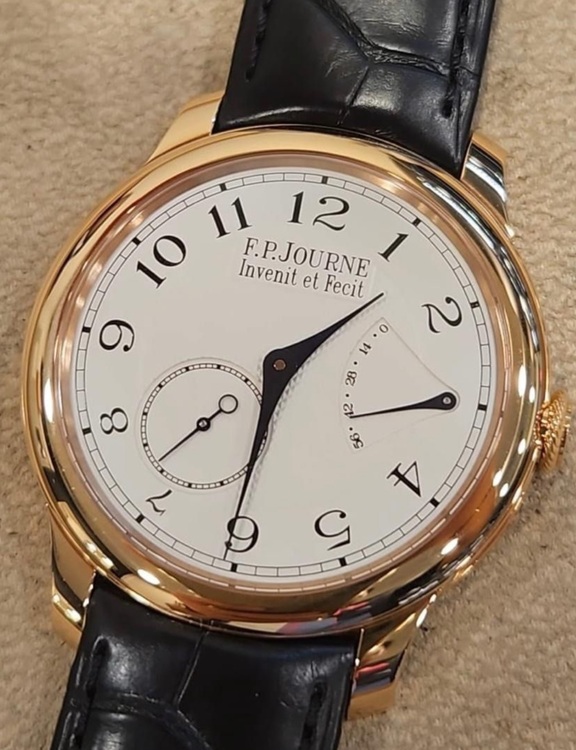 その他 その他 F.P.ジュルヌクロノメーター・スヴラン（高級時計）の商品画像 - 査定依頼日：2025年10月7日 - 最高査定価格：14,500,000円