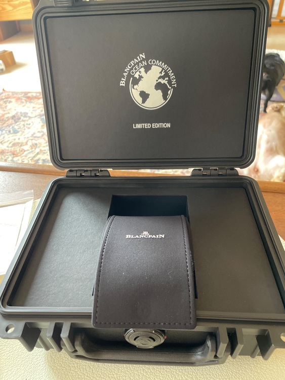 ブランパンフィフティフォゾムス（高級時計）の商品画像 - 査定依頼日：2025年8月31日 - 最高査定価格：1,650,000円